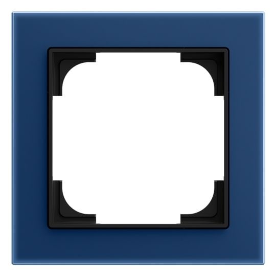 Busch-Jaeger Busch-art linear Blauglas schwarz matt | elektroland24