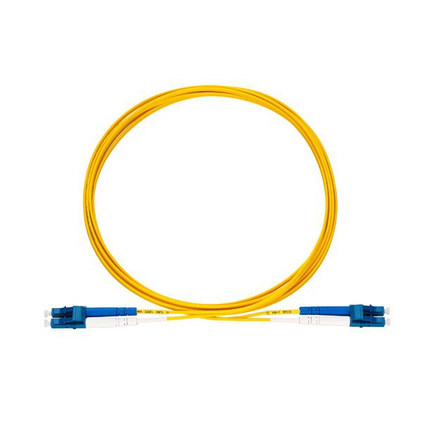 Rutenbeck 228050302 LC-D/LC-D Patchkabel, OS2, gelb, 2m