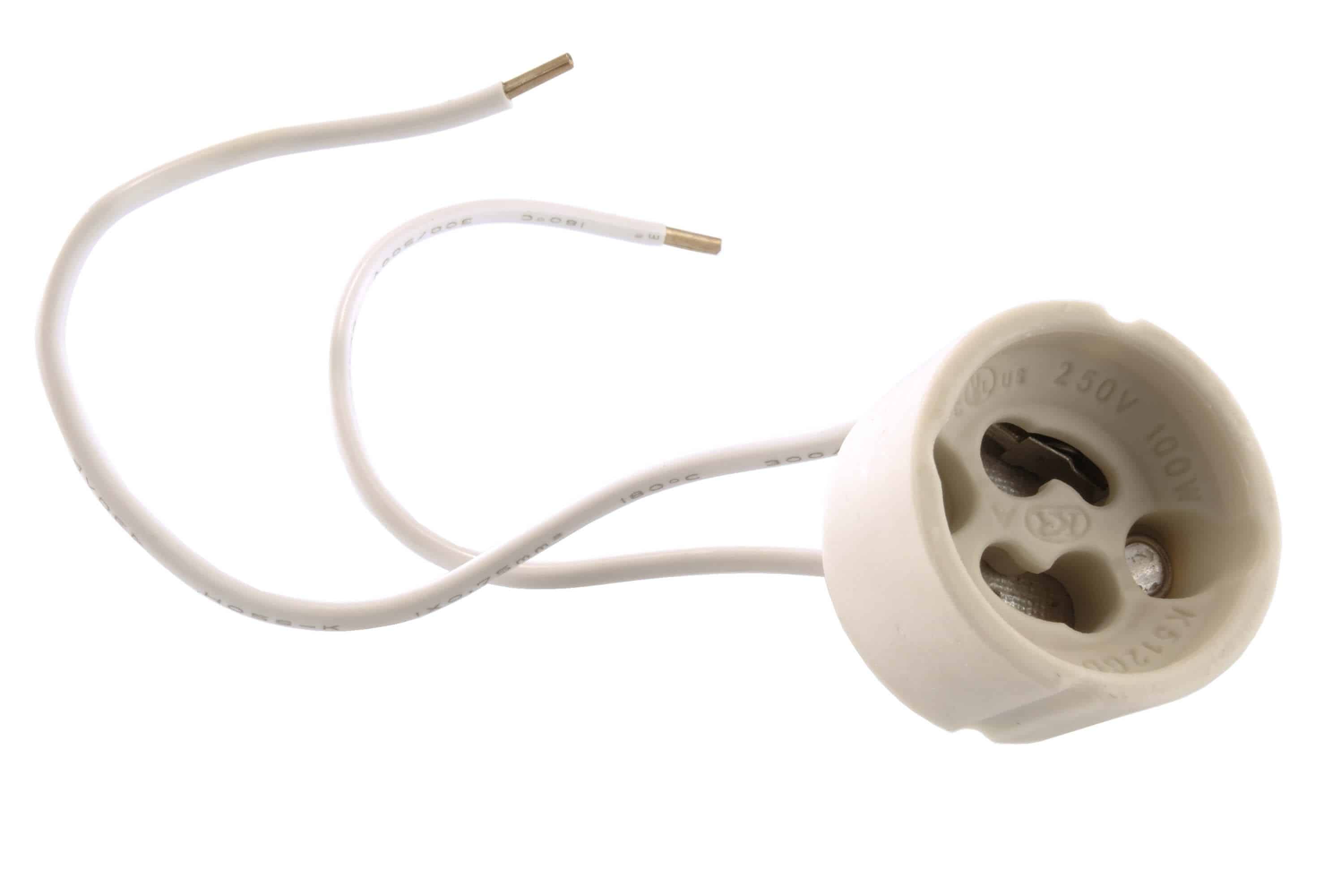 Deko-Light 100202 Fassung GU10 mit 150 mm Kabel, max. 100 W