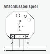 Eltako FTN61NP-230V Nachlaufschalter Treppenlicht, Funkaktor