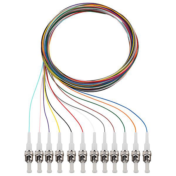 Rutenbeck 228041202 Pigtails, 12xST, OS2, 2m