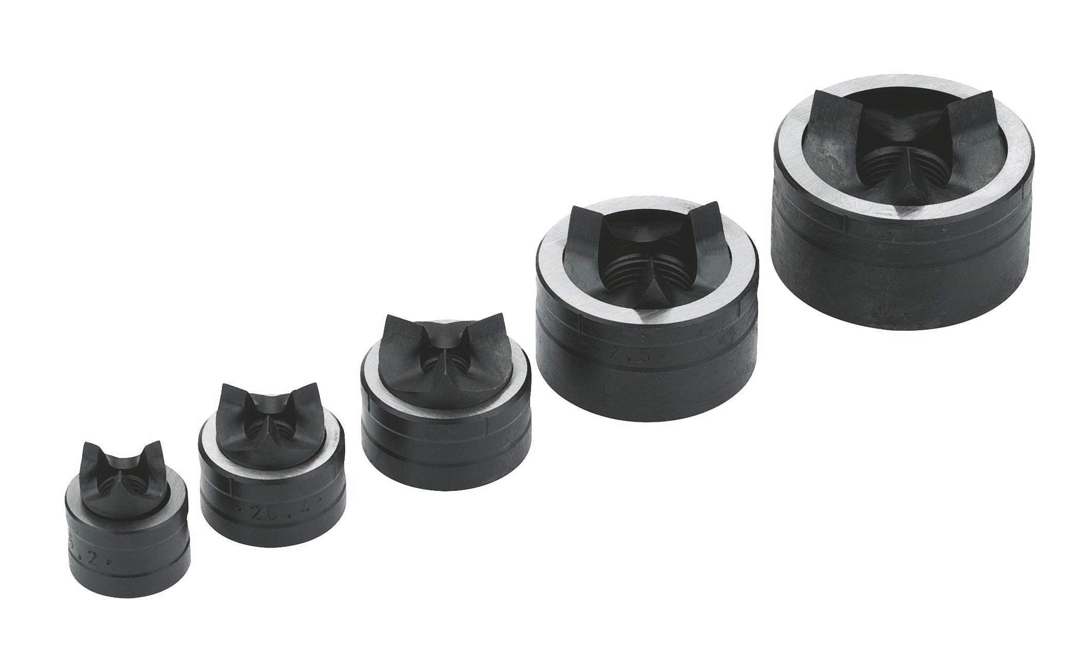 Cimco 13 3000 Schraublocher-Sätze Diamant 5-teilig.
