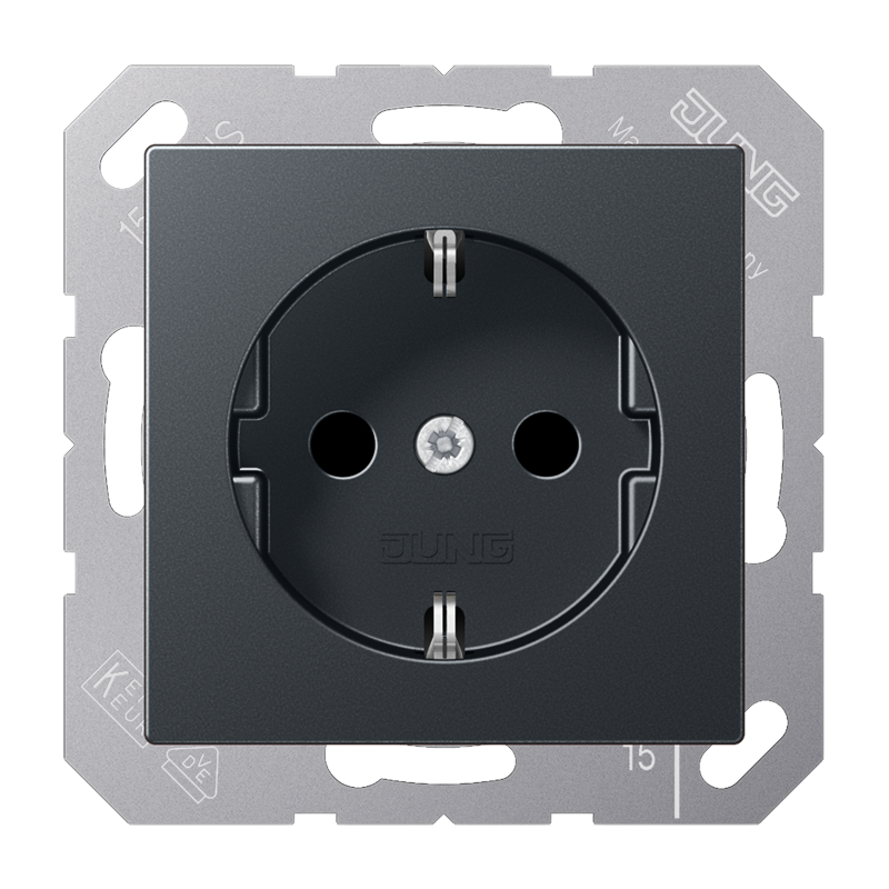 Jung A 1520 BFKI ANM Schutzkontakt-Steckdose mit erhöhtem Berührungsschutz