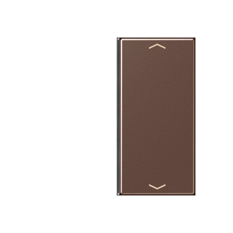 Jung A402TSAPMO Taste 2-fach, mit Pfeilsymbolen, F40, Serie A, mokka