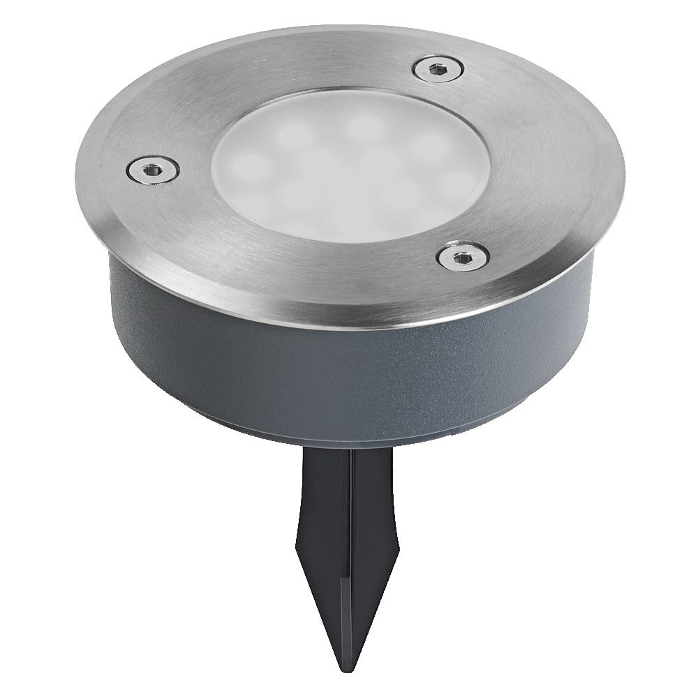 Ledvance 4058075834606 Endura Hybrid Ground Spike 1W Stainles Steel