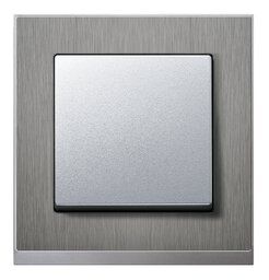 Merten MEG4030-3646 Rahmen 3-fach, M-Pure Decor, Edelstahl/aluminium