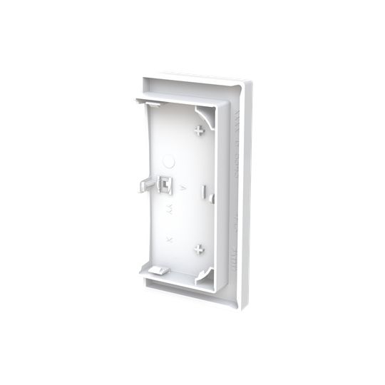 Busch-Jaeger 6234-21-44G Wippe 2-fach, links, mit Symbol "Dimmer", studioweiß glänzend, Busch-art linear®
