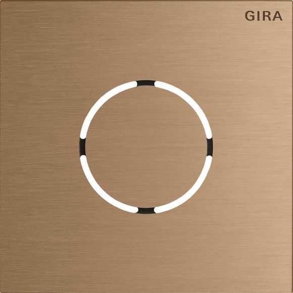 Gira 5578921 Frontplatte Sprachmodul, System 106, Bronze