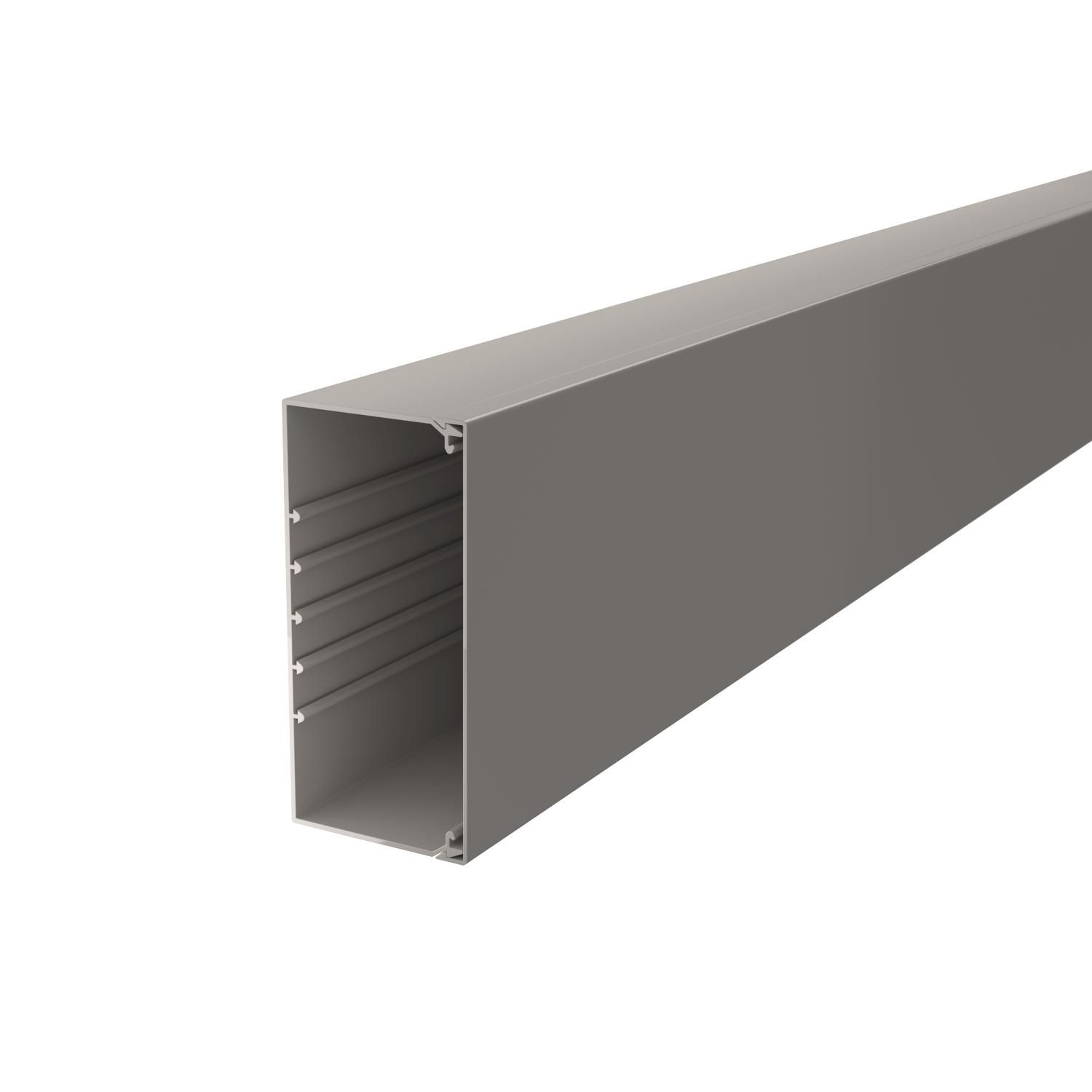 OBO Bettermann WDK-80170 STGR ( 80x169 mm) Geräteeinbau-Kanal, steingrau