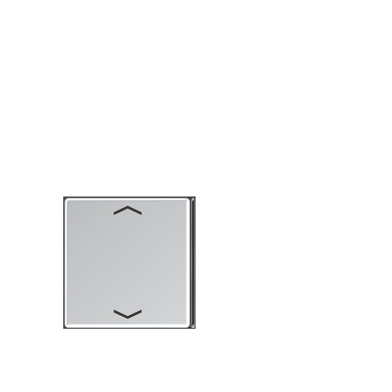 Jung A404TSAPAL23 Taste 4-fach, 2+3, mit Pfeilsymbolen, F40, Serie A, aluminium