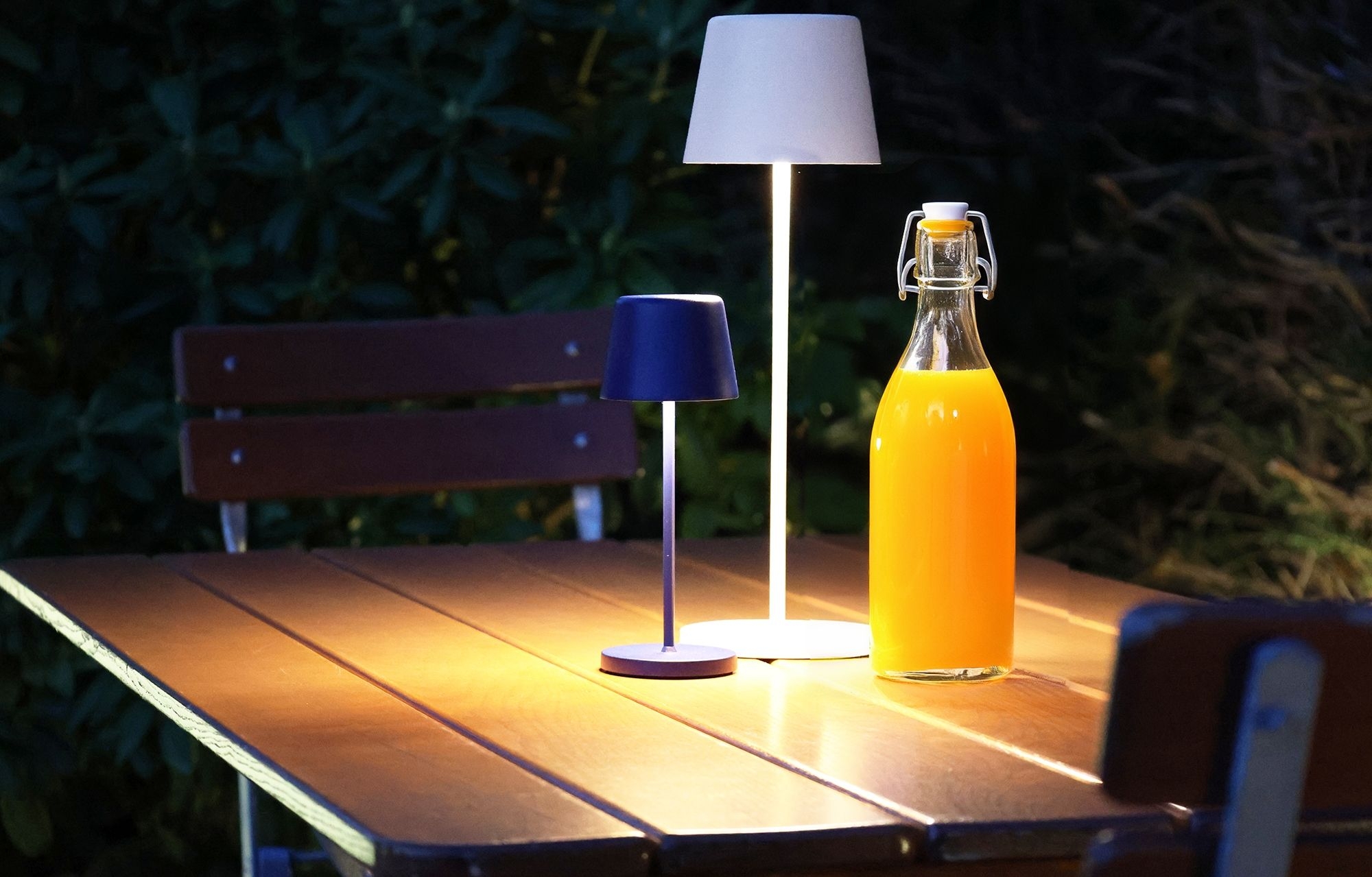 Deko-Light 620207 Akkuleuchte, Set Canis Mini + Ladesockel, 3.7 V/DC, IP 65, verkehrsweiß