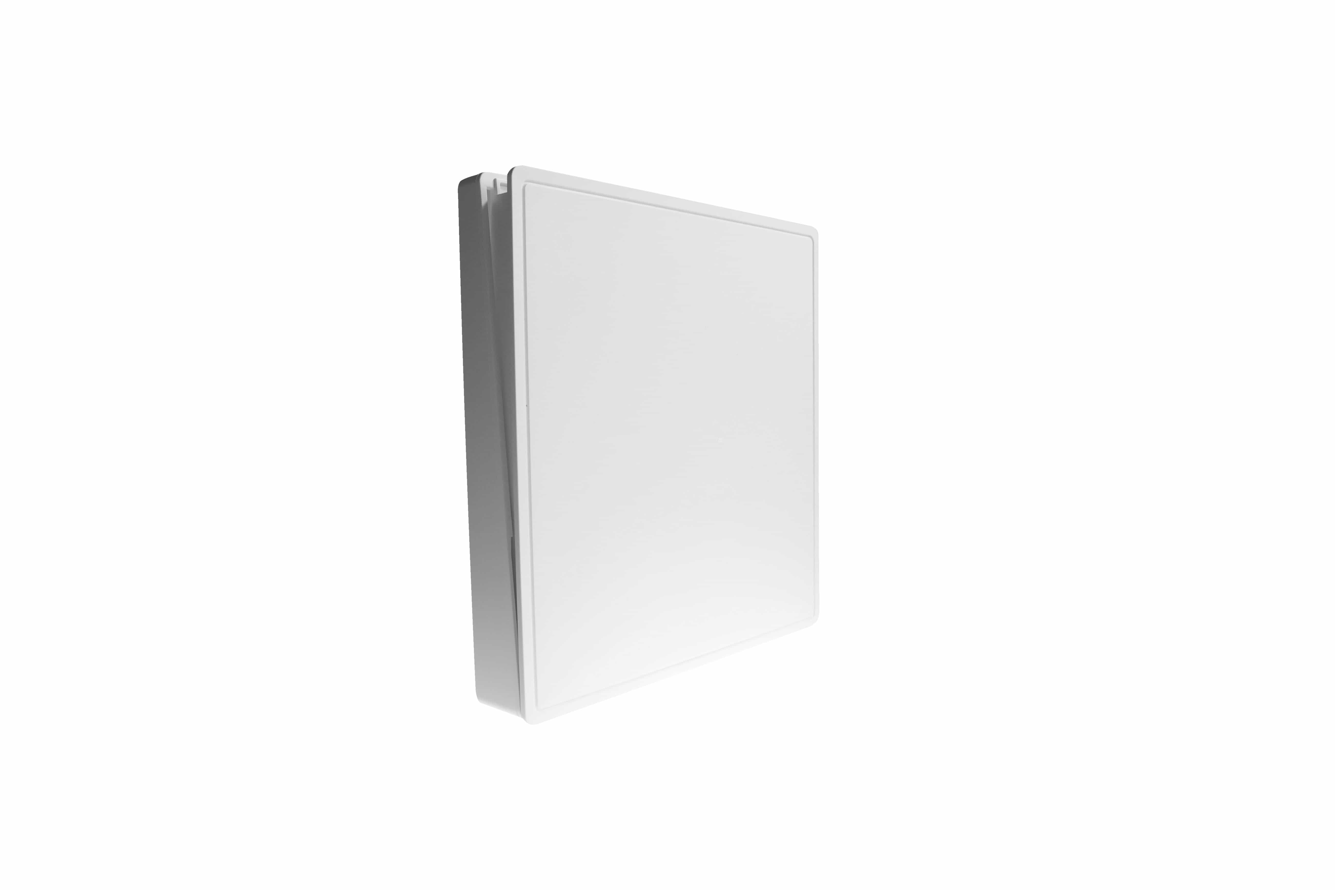 Zewotherm 14170017 ZEWO Innenblende Abdeckung F + K, integrierte Abdeckung ohne Rahmen, einfach zu montieren, robust, langlebig, weiß