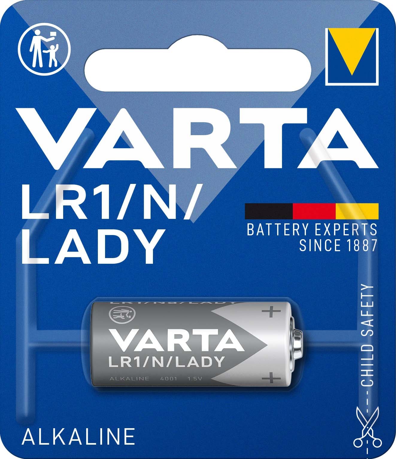 Varta Professional Lady/N Batterie 1.5V 880mAh 1-Stück