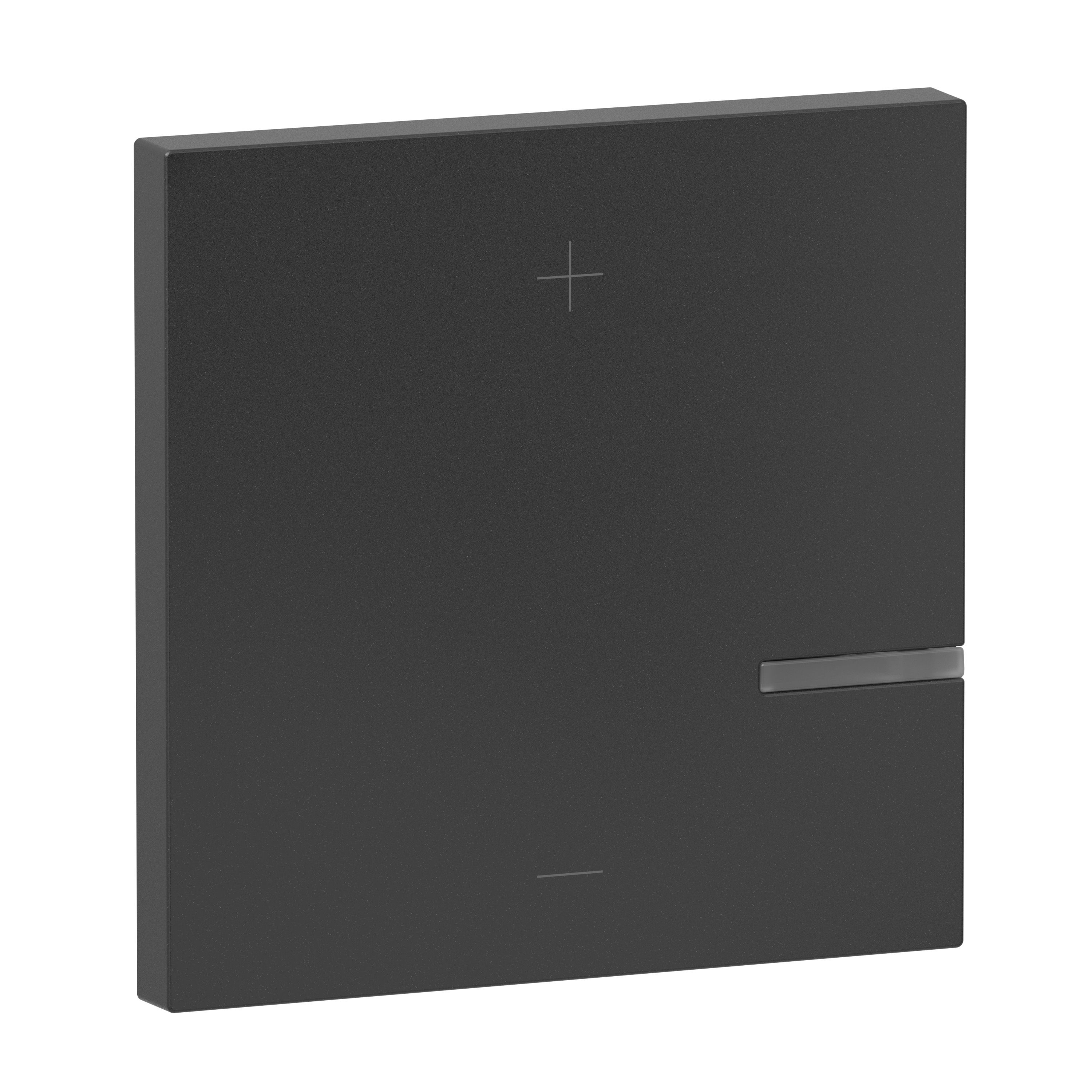 Legrand 765441 SEANO Wippe für Tastdimmer in 2-Leiter-Ausführung inklusive Beleuchtungfenster für Status-LED, anthrazit lackiert