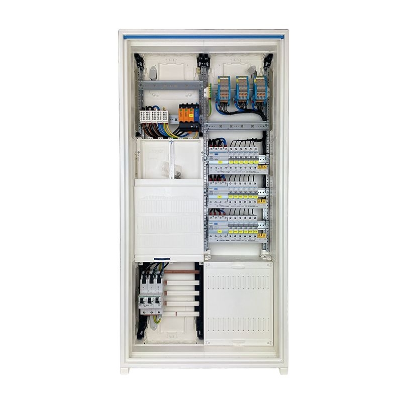 Hager Zählerschrank Typ 1.3, 3xFI, 18xLS, 1xSLS 35A