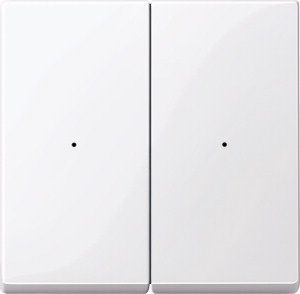 Merten MEG5220-0325 Wippen für Taster-Modul 2-fach, System M, aktivweiß glänzend