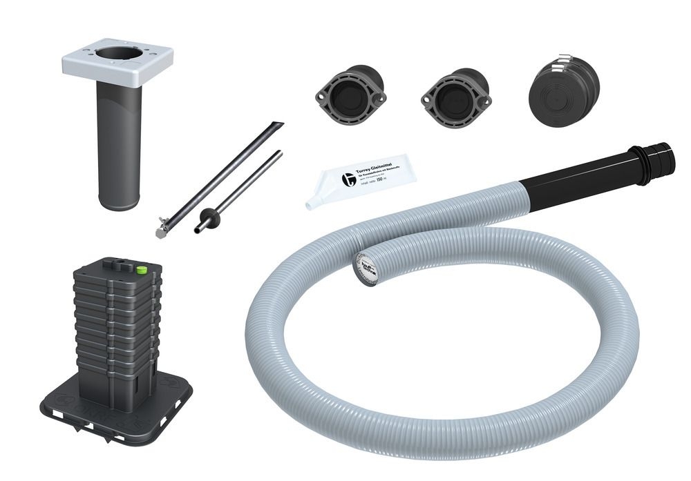 Hauff 3030474700 Einsparten-Bauherrenpaket für Gebäude ohne Keller ESH Basic FUBO BHP15m