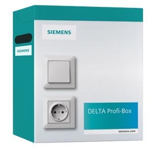 Siemens 5TA21560KE Profibox I-System 100 Zweiwegschalter 100 Wippen, elektroweiß