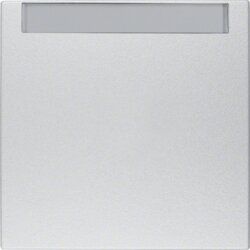 Berker 16261404 Wippe mit Beschriftungsfeld, S.1/B.3/B.7, alu matt