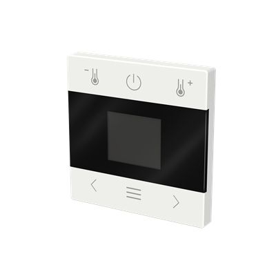 Busch-Jaeger 1794 MDRT-914 Zentralscheibe für Raumtemperaturregler mit Display, Bluetooth, Busch-Flextronics , alpinweiß glänzend, Busch-balance SI