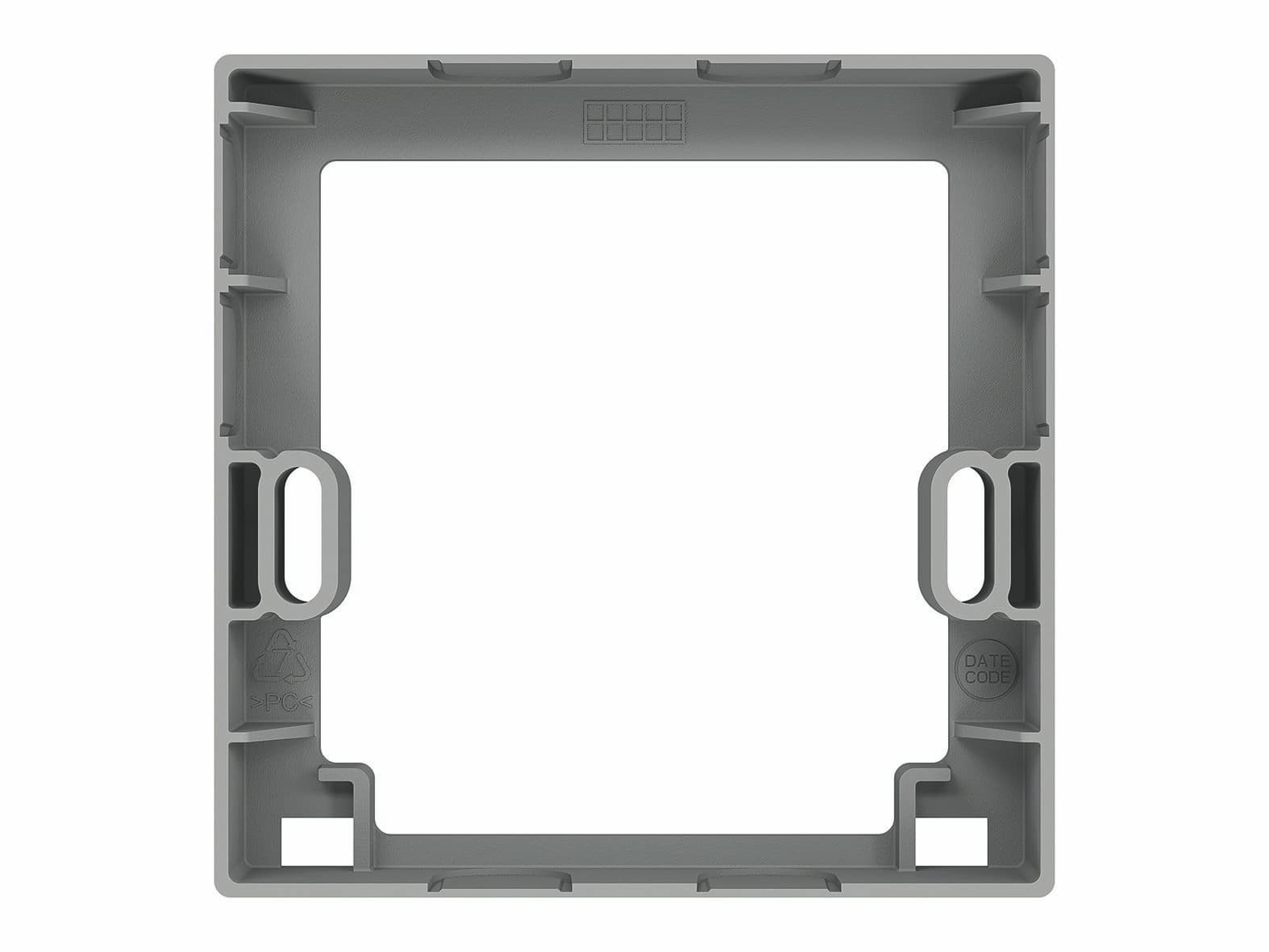 Theben 9070970 Abstandsrahmen 10 AL für Bewegungsmelder, aluminium