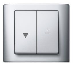 Merten 400160 Rahmen 1-fach, AQUADESIGN, aluminium