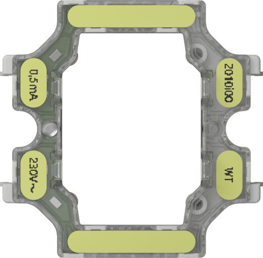 Gira 3792010 LED-Beleuchtungselement T2 0,5 mA, LED weiß, Zubehör
