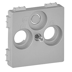 Legrand 754802 Abdeckung Antennen-Steckdose für TV+R-SAT, System Hirschmann