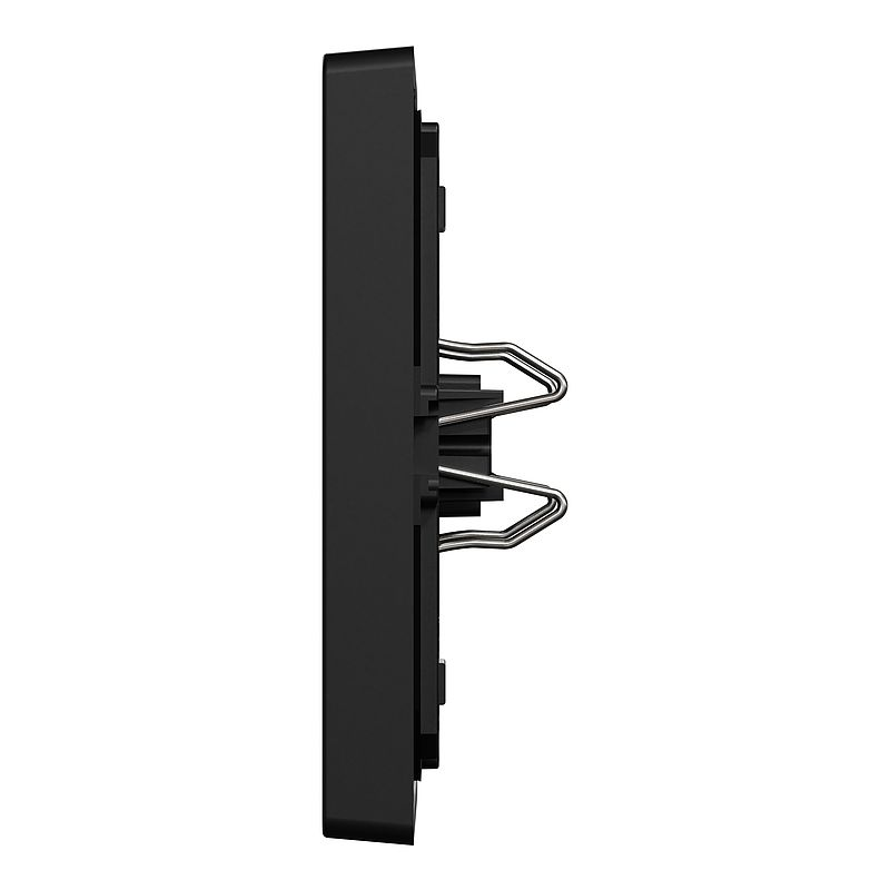 Merten MEG3350-0403 Wippe mit rechteckigem Symbolfenster, System M, schwarz matt