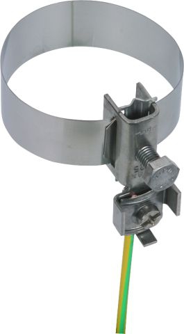 Dehn 540 912 Erdungsbandrohrschelle, Ø 26,9 - 165mm