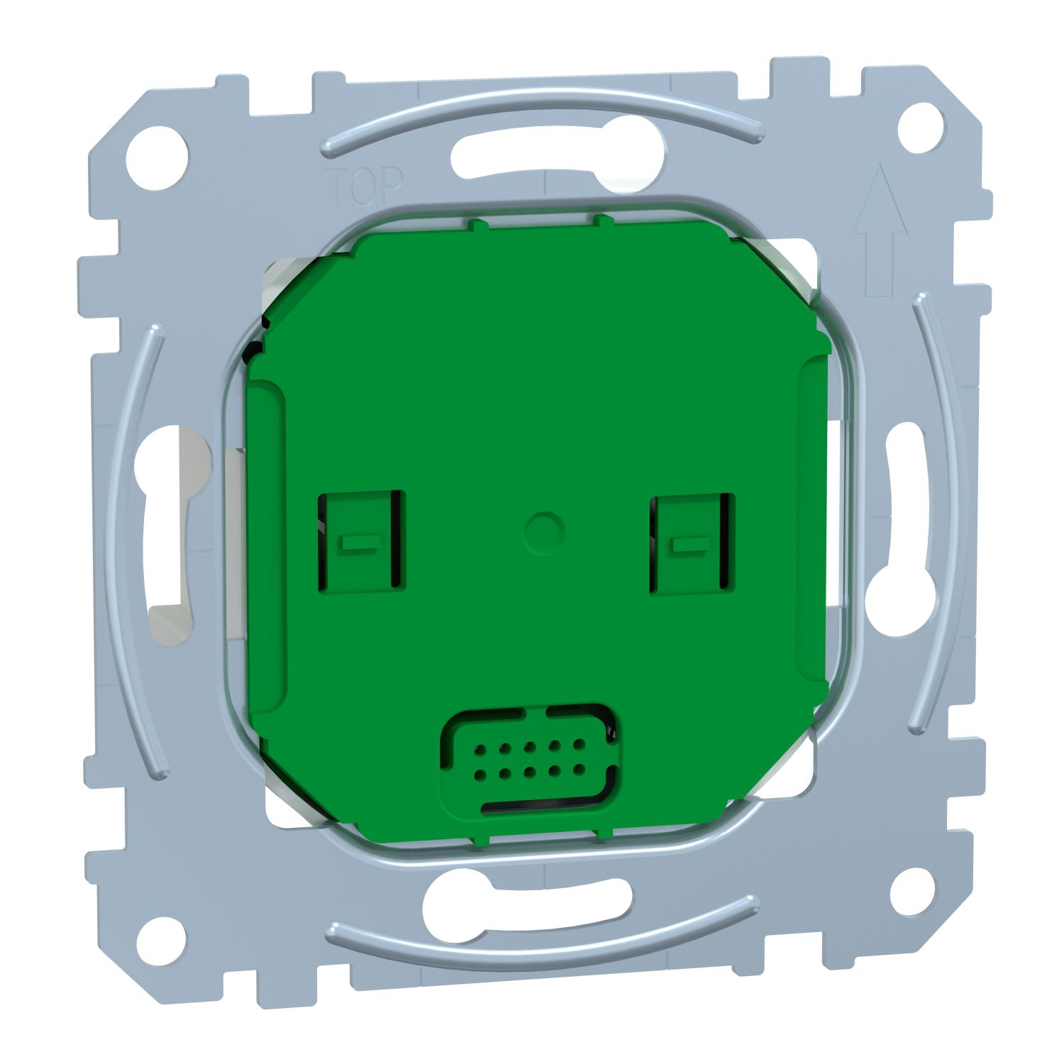 Merten MEG5777-0001 Connected Raumtemperaturregler-Einsatz, 16A, ZB