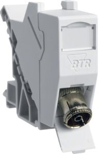 Hager VZ316 Koax-Modul F/IEC (Buchse) REG