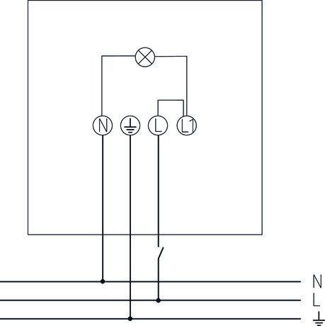 Theben 1020683 theLeda B20L WH LED-Strahler für Wandmontage, 20 Watt, weiß