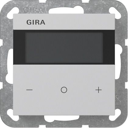 Gira 2004015 Raumklimasensor Standard KNX, System 55, grau matt