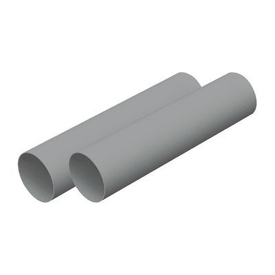 Helios KWL 70 WH-L Wandeinbauhülsen Set, DN 110, 800 mm, 2 Stück