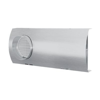 Helios KWL 70 FB-E Fassadenblende, Edelstahl