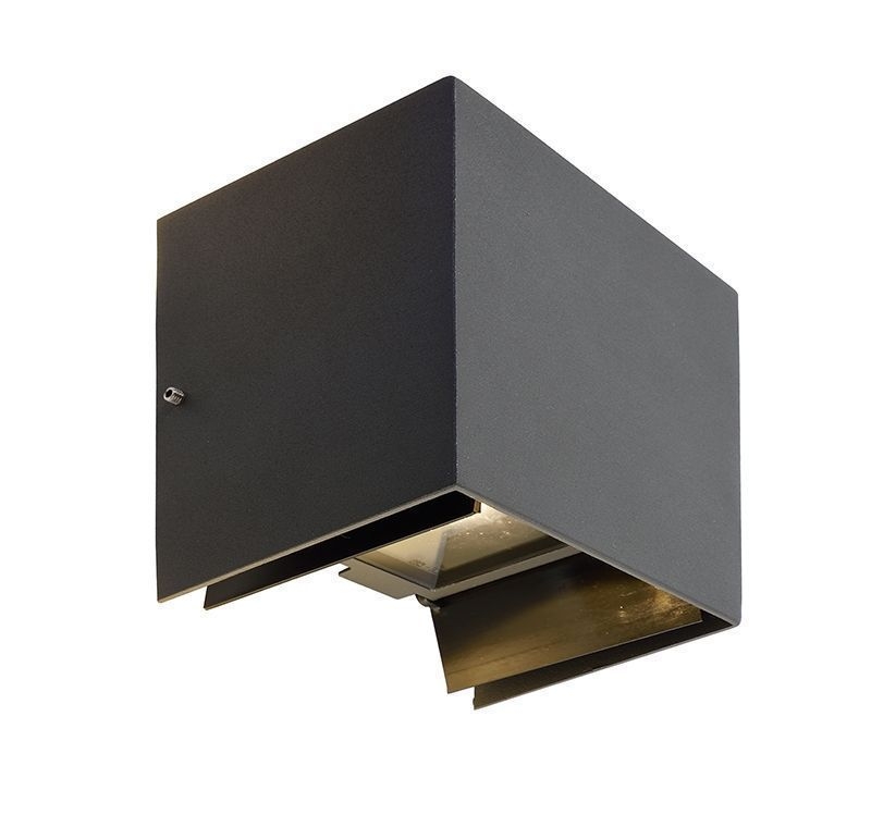 Deko-Light 731100 Wandaufbauleuchte, Arcturus II, 220-240V AC/50-60 Hz, 6 W, graphitgrau