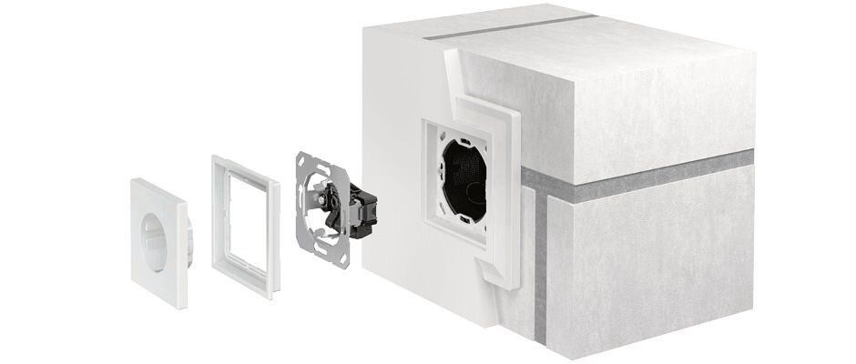 Jung LSZME982BFC Rahmen 2-fach, senkrechte und waagerechte Montage, Thermoplast lackiert, LS ZERO, Messing classic (lackiert)