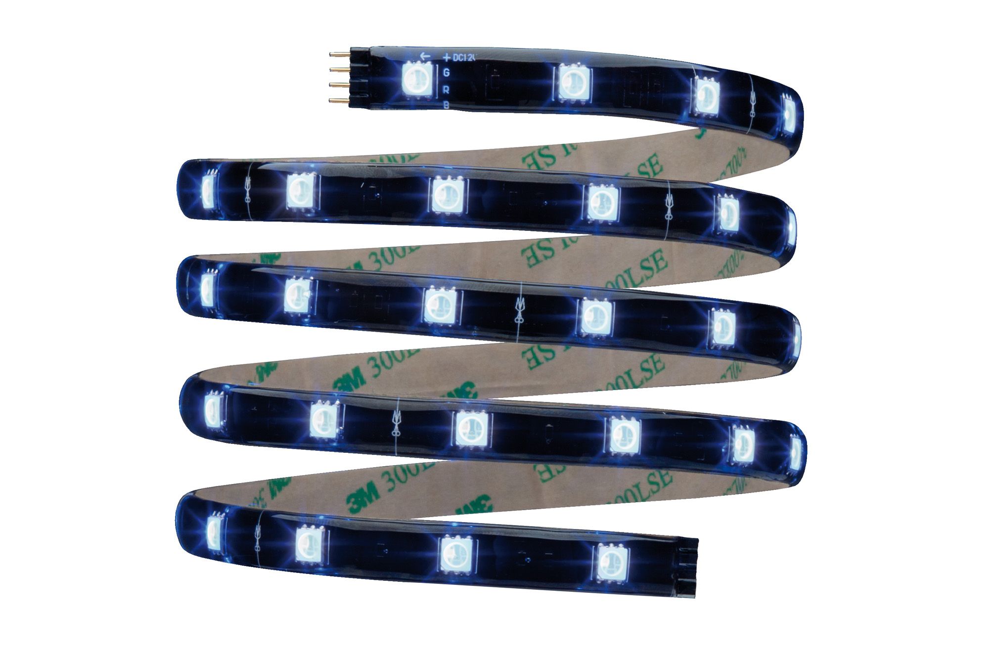 Paulmann 703.19 LED-RGB-Stripe-Set 1,5m, 14,4W/420lm Farbwechsel