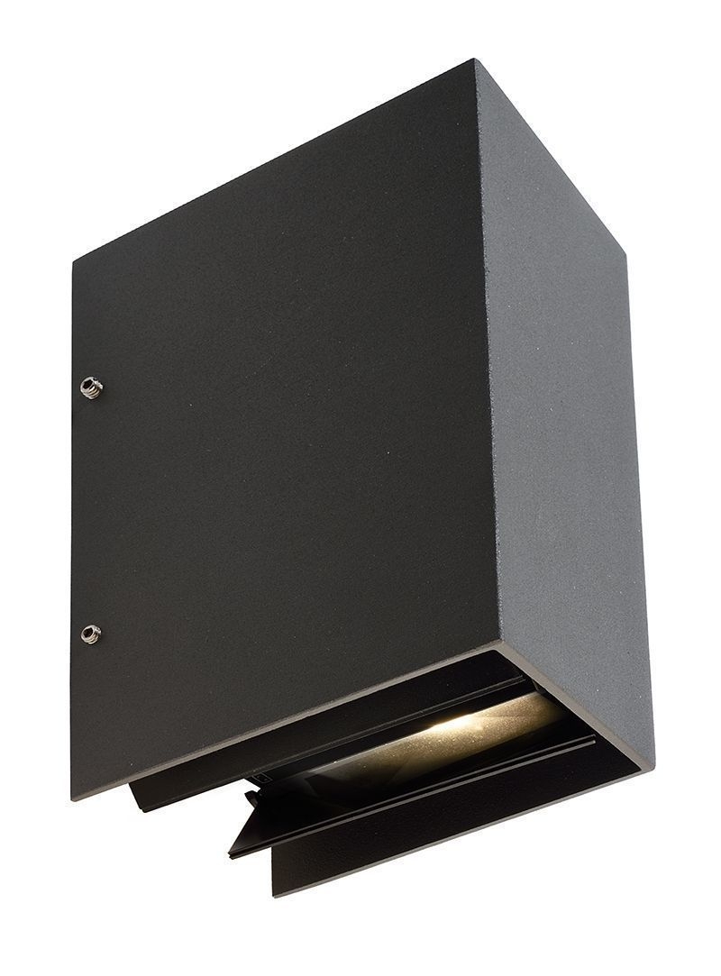 Deko-Light 731099 Wandaufbauleuchte, Arcturus I, 220-240V AC/50-60 Hz, 6 W, graphitgrau