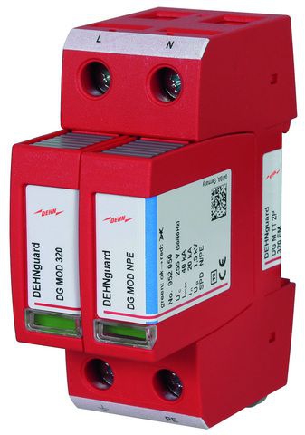 Dehn + Söhne 952135 Überspannungsableiter Typ 2 DEHNguard M für einphasige TT- und TN-Systeme