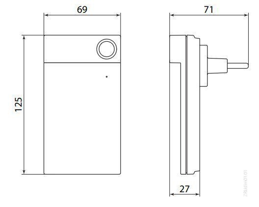 Devi 088U1131 Danfoss Icon™ Zigbee Signalverstärker