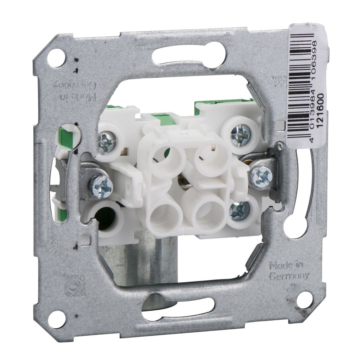 Elso 122600 Universaltaster (Aus- / Wechsel) mit separatem Neutralleiteranschluss, mit Schraubklemme, 10 A, 250 V, Unterputzeinsätze