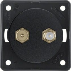 Berker 845632503 Antennen-Verbinderdose TV/ SAT