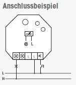 Eltako FUD61 NP-230V Universal-Dimmschalter ohne N, bis 300W