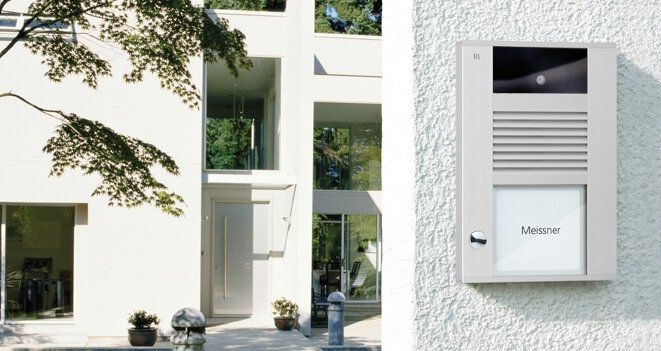 TCS AVE 14043-0018 Video-Sprechanlage Außenstation für 4 WE,  Aufputz