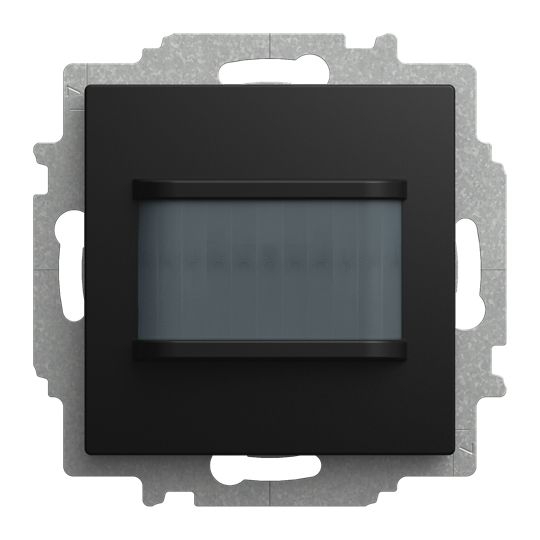 Busch-Jaeger 6122/10-915 Busch-Wächter 180 UP Sensor Standard, mit Selectlinse, mit integriertem Busankoppler, Busch-balance SI, KNX, schwarz matt