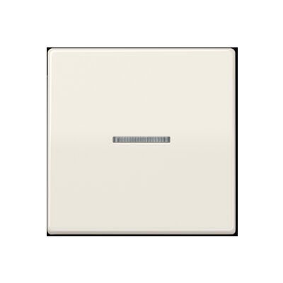 Jung FMAS1700 eNet Taster Standard 1-fach, Duroplast, Serie AS, weiß