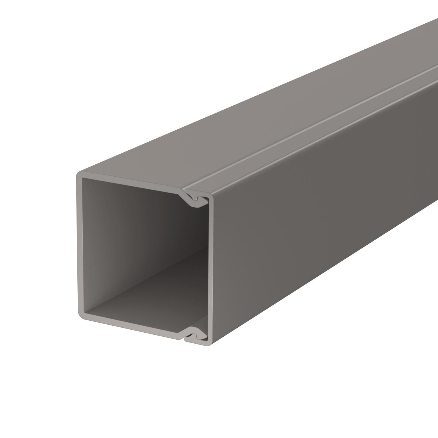 OBO Bettermann WDK-40040 STGR LF-Kanal 40 x 40 mm, steingrau