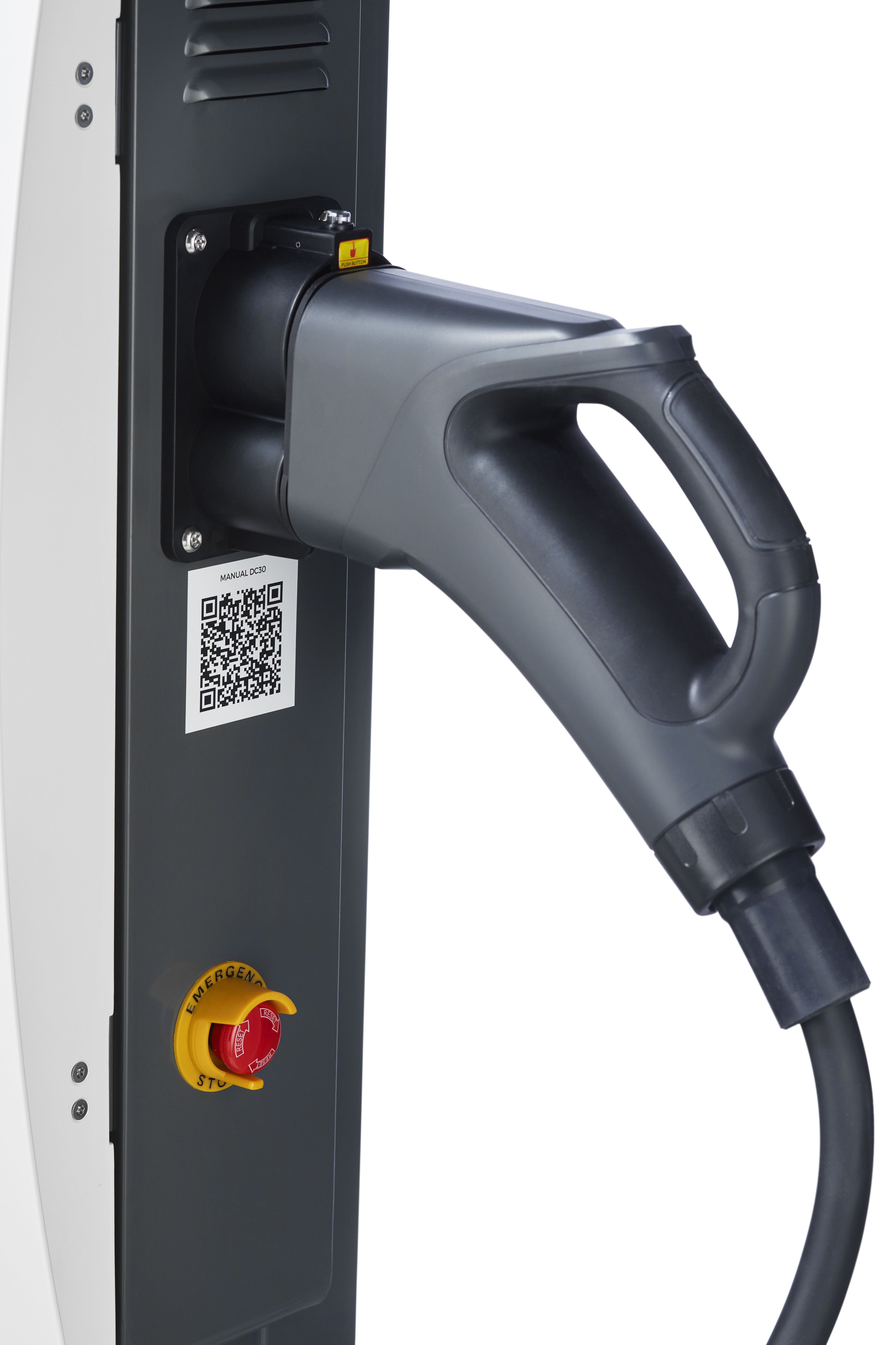 ecotap 80030008 DC Schnellladestation DC30 V2 8 Meter CCS 30kW